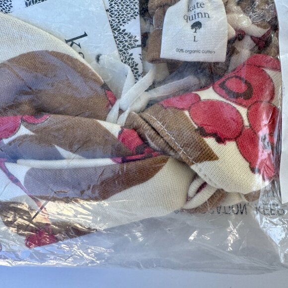 Kate Quinn Head Bow | Large Knot, Cranberries Print | 12–24M (L) | NWT (new with - Picture 2 of 2